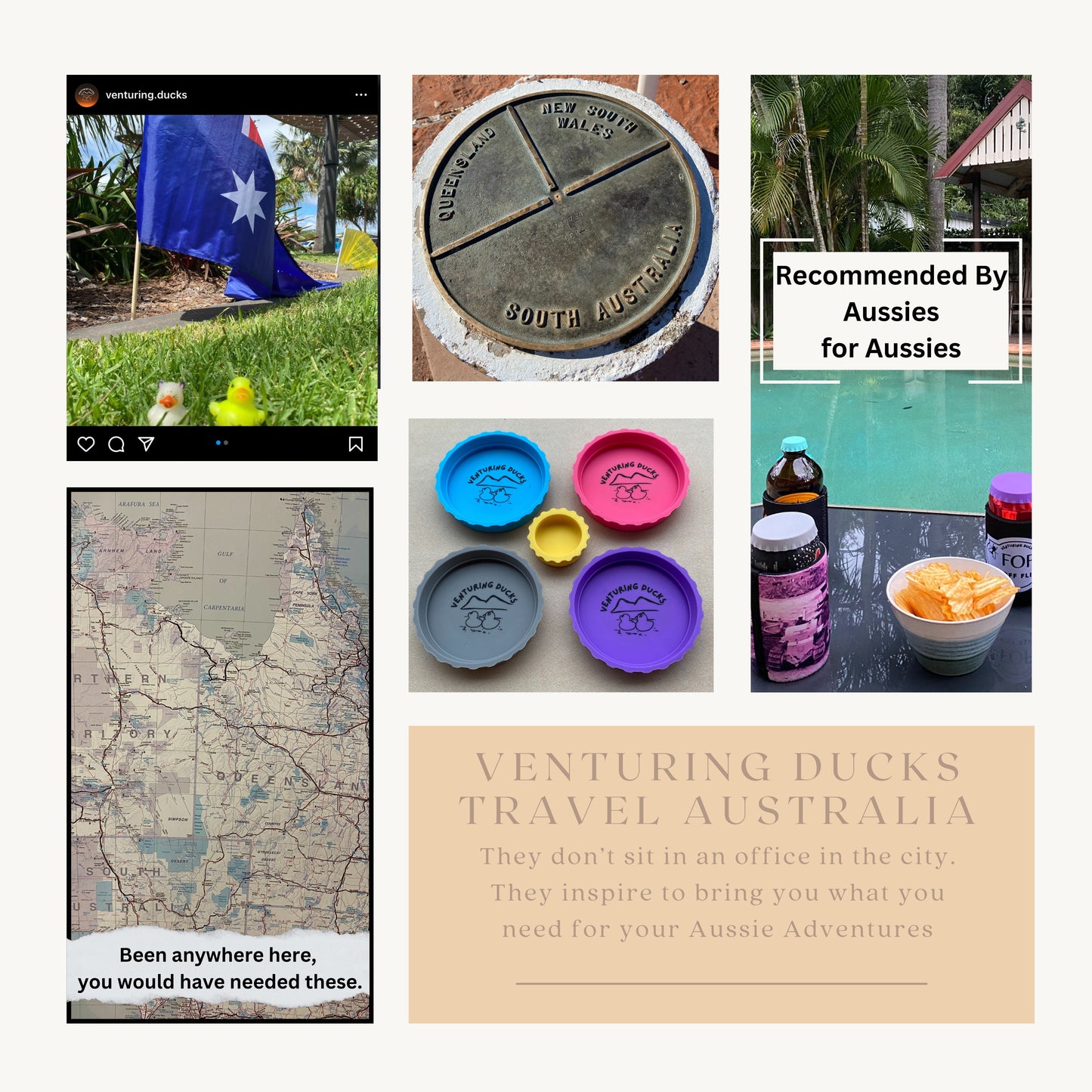 Venturing Ducks FOF Silicone Caps for Standard Cans and Glass Bottles