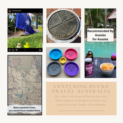 Venturing Ducks FOF Silicone Caps for Standard Cans and Glass Bottles