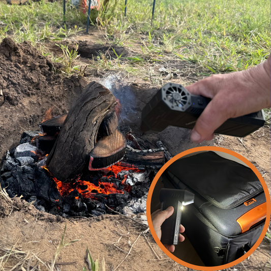 Ultimate Turbo Mini Air Blower for Camping and Outdoor Use