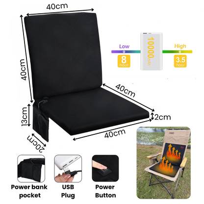 Portable USB Heated Cushion